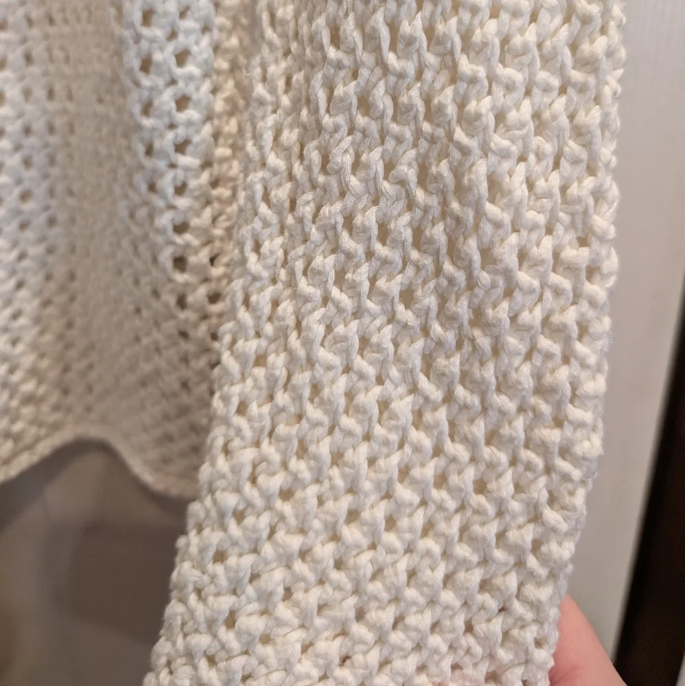 Ralph Lauren Hand Knit Open Weave Cardigan - Picture 5 of 6